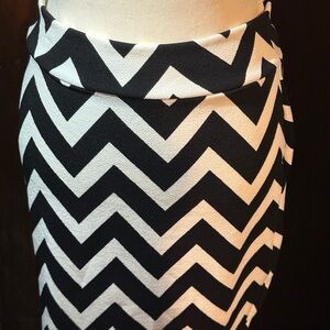 Knee length pencil skirt